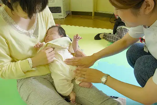 育児ツボ刺激健康ボランティア
